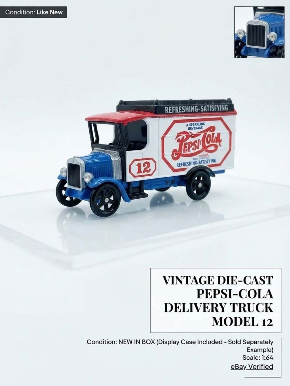 Corgi Classic Mack Delivery Truck Pepsi Cola Model 12